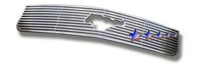 Ford Mustang APS CNC Grille - Upper - Aluminum - F96012A
