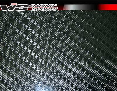 VIS Racing - Honda Civic 2DR & Hatchback VIS Racing OEM Style Carbon Fiber Hood with Fuzion V1 Pattern - 92HDCVC2DOE-010V1C - Image 2