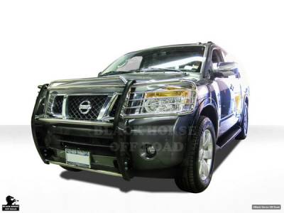 Nissan Armada Black Horse Push Bar Guard