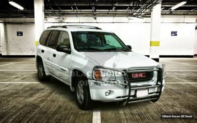 GMC Envoy Black Horse Push Bar Guard