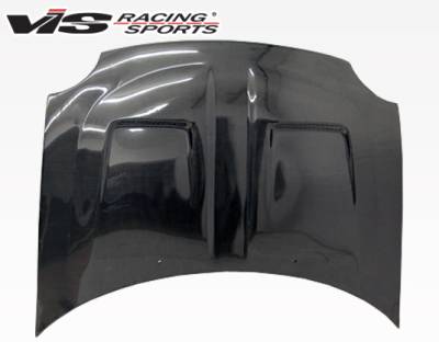 VIS Racing - Dodge Neon VIS Racing Xtreme GT Black Carbon Fiber Hood - 95DGNEO2DGT-010C - Image 2