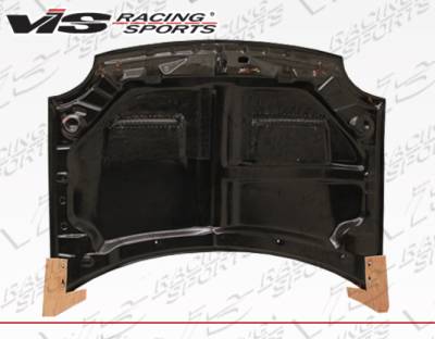 VIS Racing - Dodge Neon VIS Racing Xtreme GT Black Carbon Fiber Hood - 95DGNEO2DGT-010C - Image 3