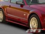 AIT Racing - Ford Mustang AIT Racing SLN Style Side Skirts - FM05HISLNSS - Image 1
