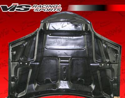 VIS Racing - Pontiac Trans Am VIS Racing GTO Carbon Fiber Hood - 98PTTM2DGTO-010C - Image 2
