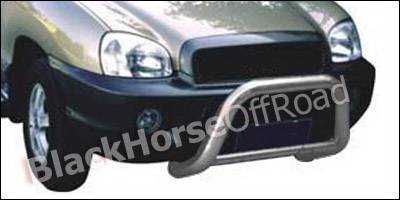 Kia Sportage Black Horse Bull Bar Guard
