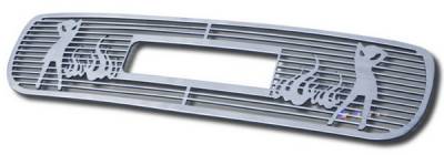 GMC Yukon APS Symbolic Grille - with Logo Opening - Upper - Aluminum - G25703B