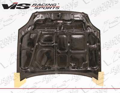 VIS Racing - Honda Civic VIS Racing BX Carbon Fiber Hood - 99HDCVC2DBX-010C - Image 3