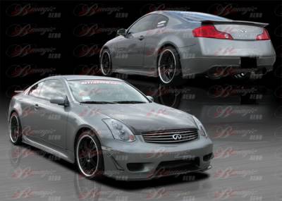 Infiniti G35 2DR AIT Racing Wondrous Style Complete Body Kit - G3503BMGLSCK2