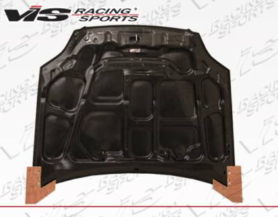 VIS Racing - Honda Civic VIS Racing JS Carbon Fiber Hood - 99HDCVC2DJS-010C - Image 4