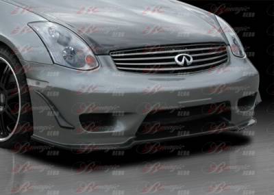 Infiniti G35 2DR AIT Racing Wondrous Style B-Magic Front Bumper - G3503BMGLSFB2