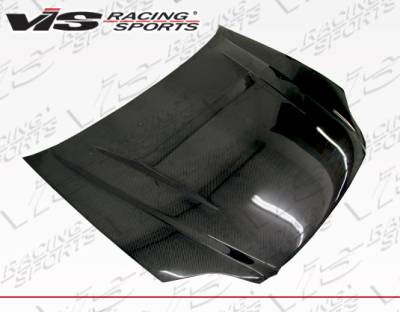Honda Civic VIS Racing N1 Carbon Fiber Hood - 99HDCVC2DN1-010C