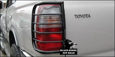 Toyota 4Runner Black Horse Taillight Guards