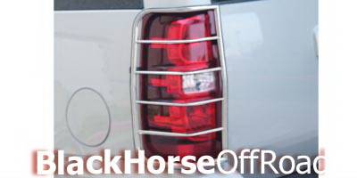 Cadillac Escalade Black Horse Taillight Guards