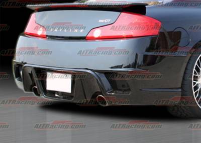 Infiniti G35 2DR AIT Racing Spec-K Style Rear Bumper - G3503HIKENRB