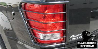 Jeep Grand Cherokee Black Horse Taillight Guards