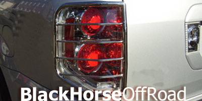 Honda Pilot Black Horse Taillight Guards