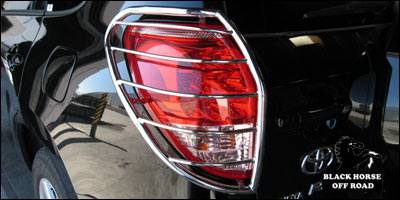 Toyota Rav 4 Black Horse Taillight Guards