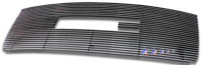 APS - GMC Sierra APS Billet Grille - with Logo Opening - Upper - Aluminum - G66516A - Image 2