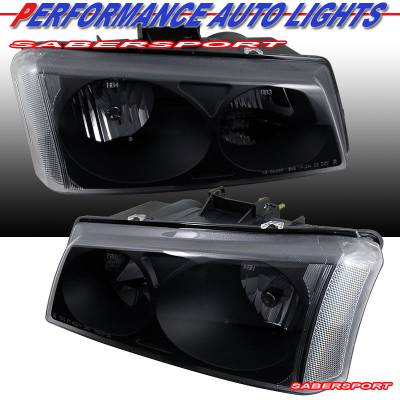 Euro Black Headlights