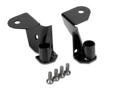 Jeep CJ Warrior Mirror & Light Combo Bracket - 1495