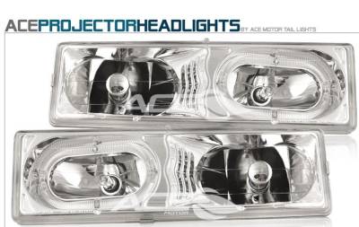Chrome Clear Headlights