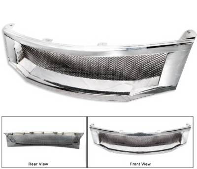 Honda Accord 4CarOption Front Hood Grille - GR-AC0809TR-CM