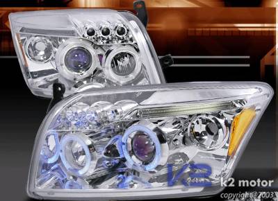 Chrome Halo LED Pro Headlights