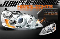 JDM Chrome Halo Pro Headlights