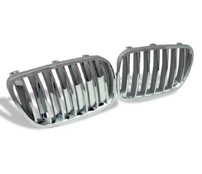 BMW X3 4CarOption Front Hood Grille - GR-E830809ZCS-S