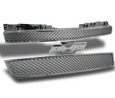 Chevrolet Suburban 4CarOption Front Hood Grille - GR-THO0708-CM