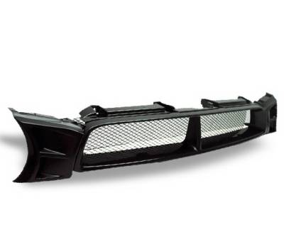 Subaru Impreza 4CarOption Front Hood Grille - GR-WRX0203-STI