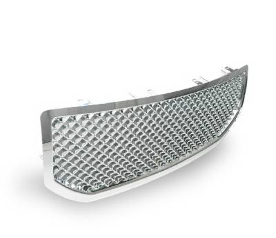 Dodge Caliber 4CarOption Front Hood Grille - GRZ-CLB0607-CM