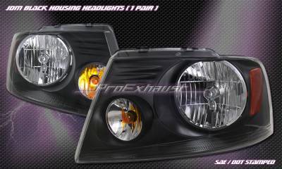 Euro Black Headlights