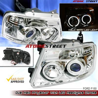 Chrome Clear LED Pro Headlights