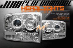 JDM Chrome Halo Pro Headlights