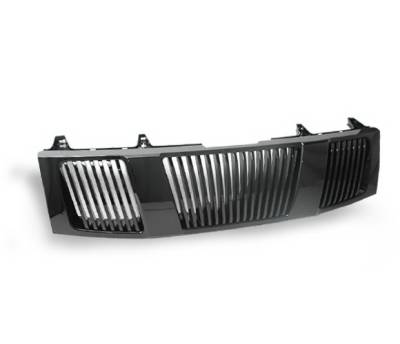 Nissan Armada 4CarOption Front Hood Grille - GRZ-TTN0406-BK