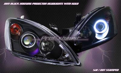 JDM  Black Halo Pro Headlights