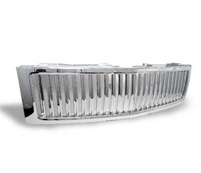 Chevrolet Silverado 4CarOption Front Hood Grille - GRZV-SLV0708-CM
