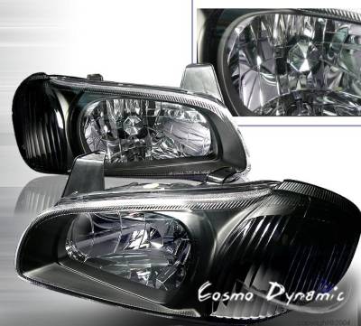 JDM Crystal Black  Headlights