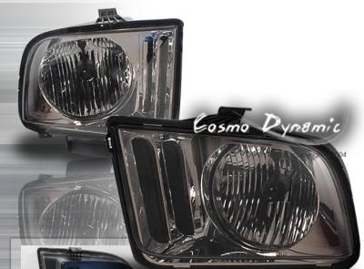 Gunmetal Diamond Cut Headlights