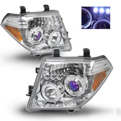 Chrome LED Halo Pro Headlights