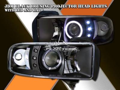 JDM Black Halo Pro LED Headlights