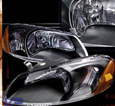 Euro Black Headlights