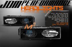 JDM Black Pro Headlights