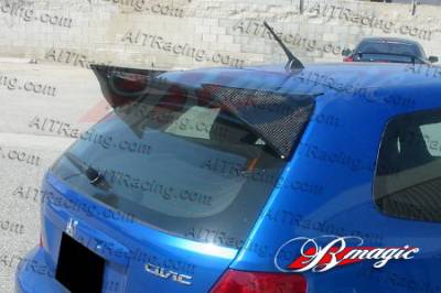 AIT Racing - Honda Civic 4DR AIT Racing BCN1 Style Rear Roof Wing - HC03HIBCN1RW3 - Image 2