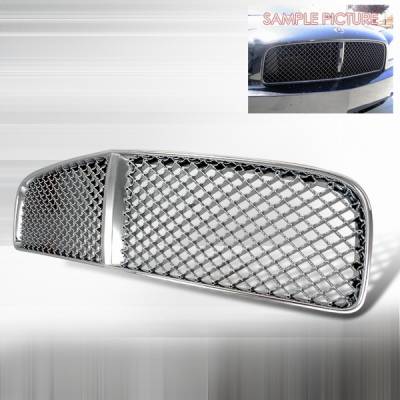Dodge Charger Custom Disco Chrome Mesh Grille - HG-CHG-05C