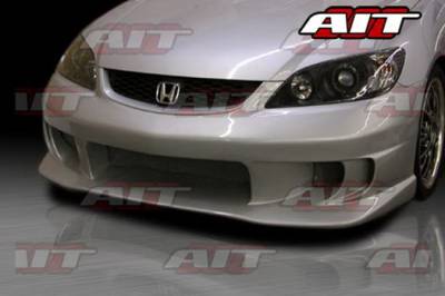 Honda Civic AIT Racing Top Zone Style Front Bumper - HC04HITZSFB2