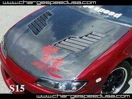 Nissan 240SX Chargespeed Vented Hood