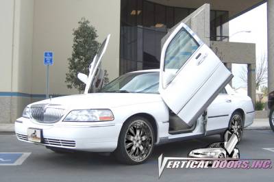 Lincoln Town Car VDI Vertical Lambo Door Hinge Kit - Direct Bolt On - VDCLTC9806