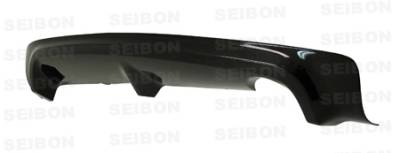 Seibon - Honda Civic Seibon MG Style Carbon Fiber Rear Lip - RL0607HDCV4DJ-MG - Image 1